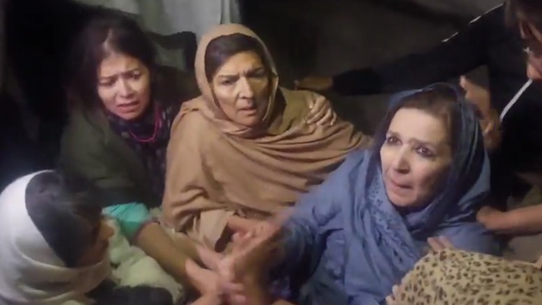 Imran Khan’s sister physically assaulted by Punjab police during sit-in outside Adiala jail: PTI
