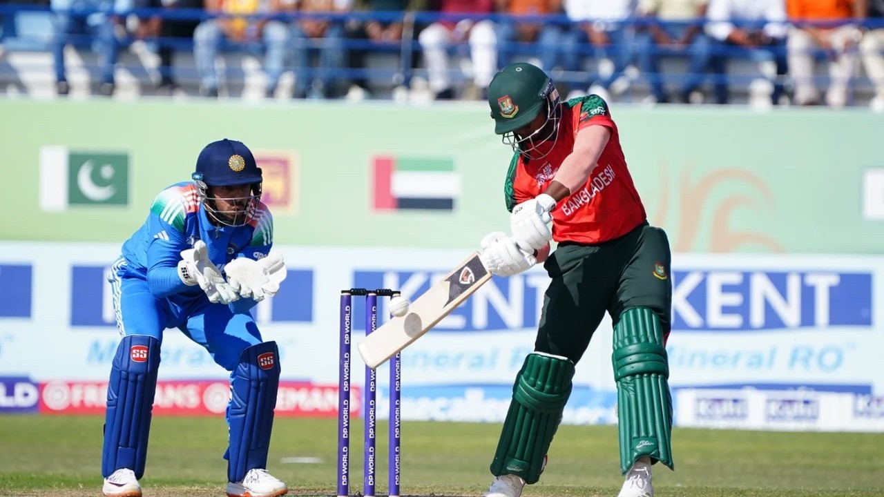 Bangladesh stun India in super over to reach Asia Cup Rising Stars 2025 Final