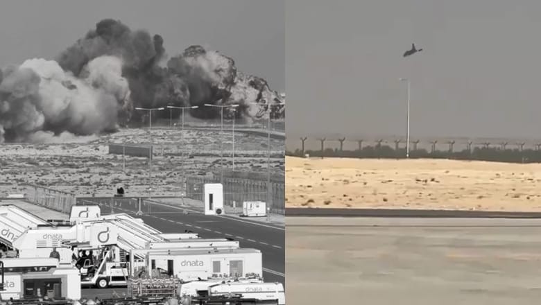 Indian Tejas fighter jet crashes during Dubai air show demonstration