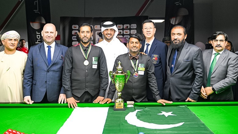Pakistan's Mohammad Asif, Asjad Iqbal crowned IBSF World Cup champions