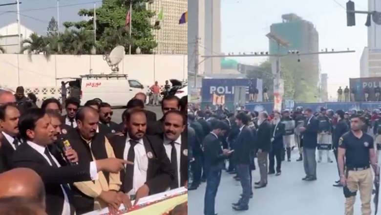 Lawyers hold protest in Karachi against Sindh govt