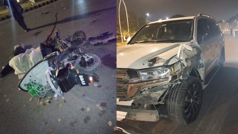 Two women killed as speeding Land Cruiser hits scooty in Islamabad