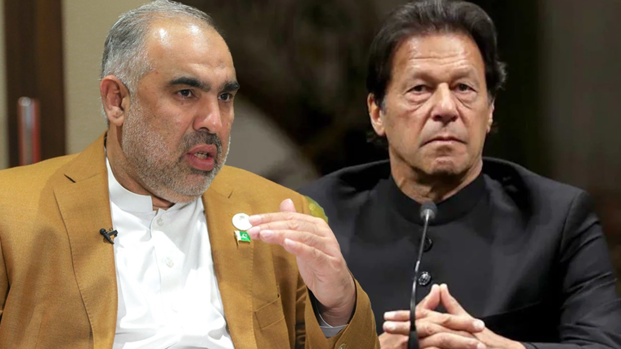Asad Qaiser condemns calling Imran Khan a 'security threat'